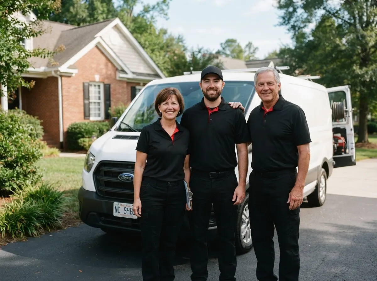 Red Cedar Pest Control pest control service team in Charlotte, NC
